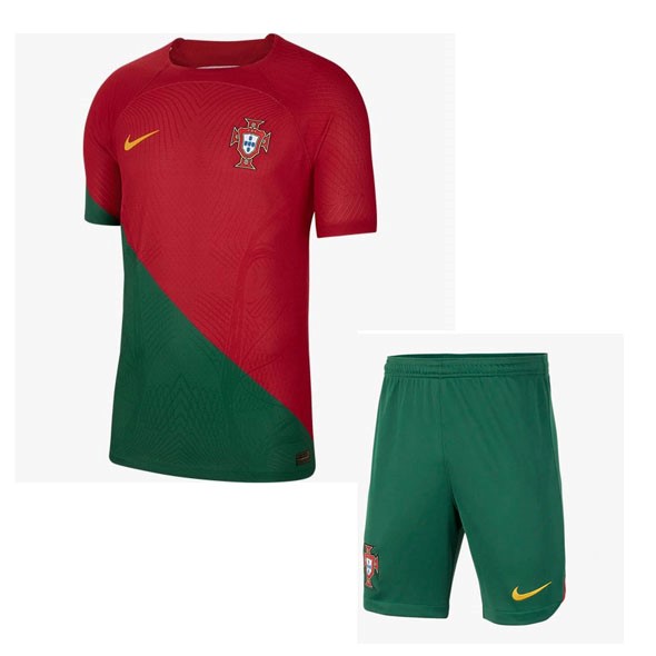 Camiseta Portugal Replica Primera Ropa Niño 2022/23